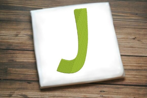 Alphabet Letter J Machine Embroidery Design Review