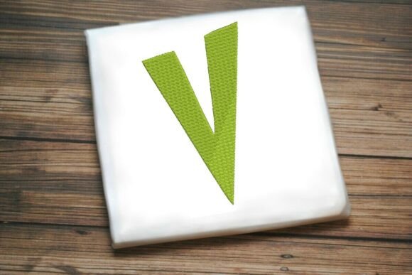 Alphabet Letter V Machine Embroidery Design Review