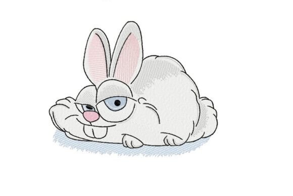 Bunny Face Embroidery Design- 4 Sizes Review