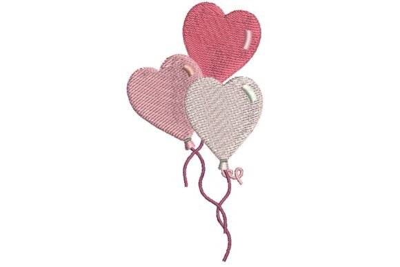 Heart Balloons Embroidery Design Review