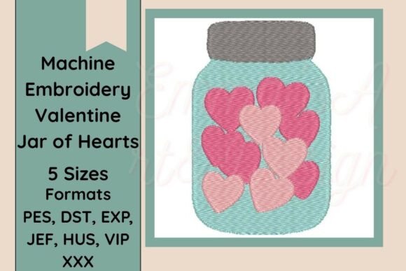 Jar of Hearts Machine Embroidery Design Review