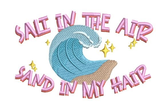 Sand in My Hair, Beach Vibe Embroidery Review