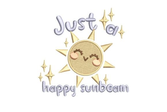 Smiling Sun, Nursery Embroidery Review
